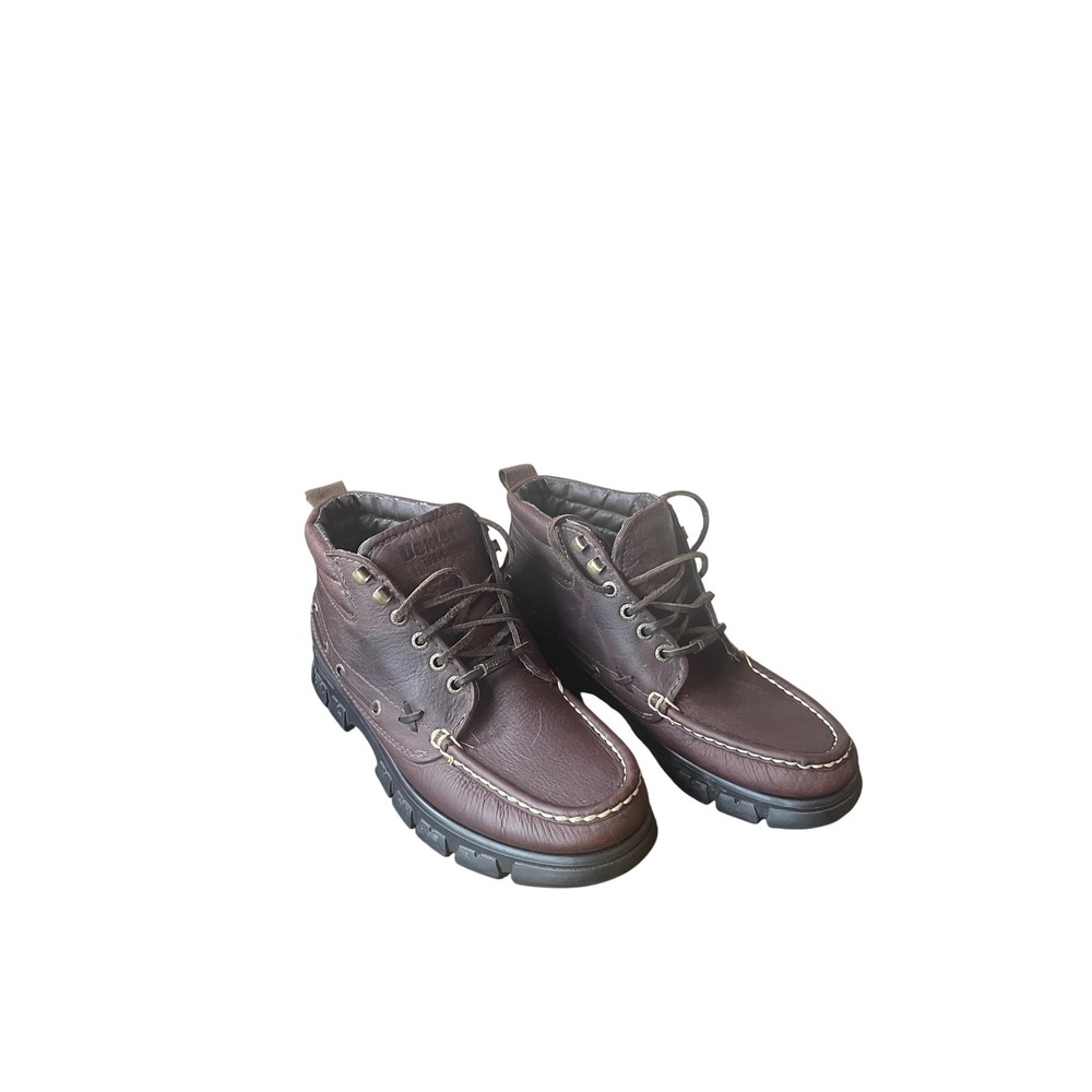 Dexter Vintage Mens Leather‎ Alpine Hiking Boot Lace Up Work Brown 9 Gorpcore